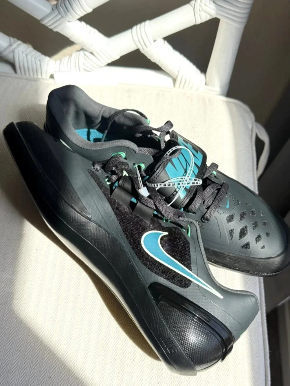 Nike Zoom Rotational 6 Track Field Throwing Shoes Men's Black Spruce FZ Sz 8.5